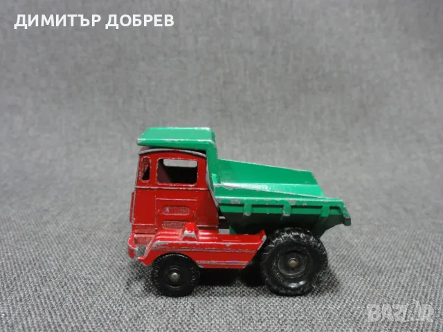 СТАРА РЕТРО МЕТАЛНА КОЛИЧКА КАМИОН MUIR HILL DUMPER LESNEY MATCHBOX ENGLAND, снимка 2 - Колекции - 55662690