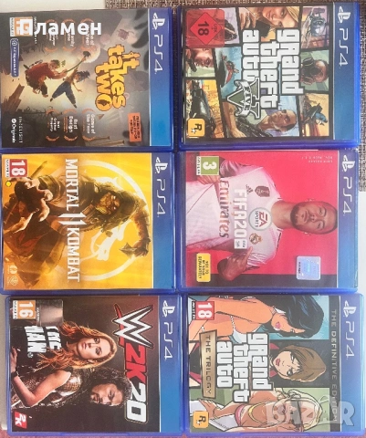 Playstation 4 Slim 1TB + 2 x безжични джойстика и 6 игри, PS 4 slim 1tb, 2 x DualShock controllers, снимка 7 - PlayStation конзоли - 54809849