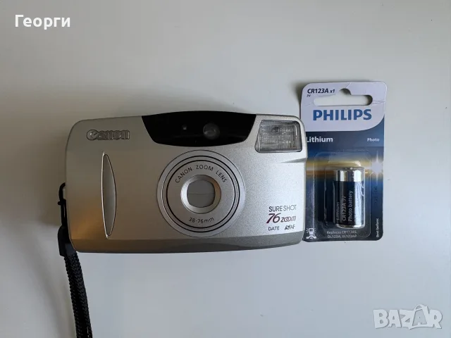 Лентов фотоапарат Canon Sure Shot 76 Zoom Date AF
