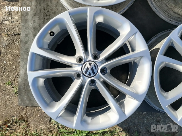 оригинални джанти 17" 5х112 VW Passat , снимка 4 - Гуми и джанти - 55001811