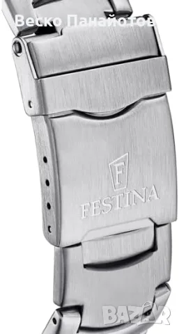 Мъжки часовник Festina Chrono F6698/1 със стоманена каишка, снимка 9 - Мъжки - 55463290