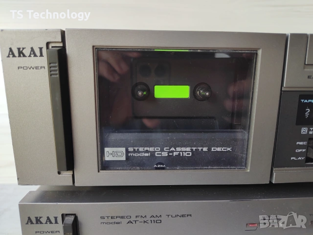 Винтидж Аудио Система AKAI 110 (Усилвател, Дек и Тунер) – Произведена в Япония, снимка 2 - Аудиосистеми - 55288752