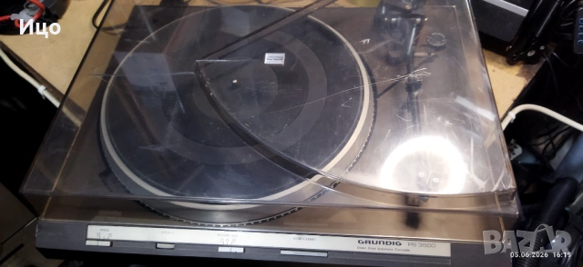 Grundig PS3500 грамофон., снимка 8 - Грамофони - 54792807