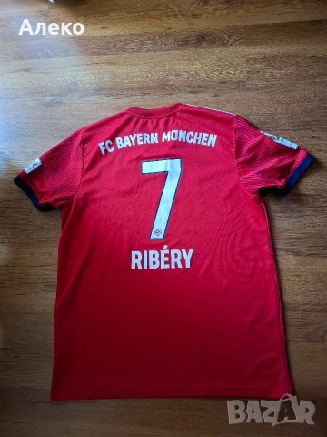 Adidas BAYERN MUNCHEN RIBERY футболна тениска XL размер. , снимка 8 - Футбол - 54724218