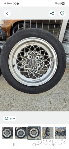 Джанти Fondmetal 15цола , 5х112 ,7j ,et23 , 195/60/15 Mercedes , снимка 5 - Гуми и джанти - 55207145