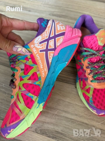 Оригинални цветни маратонки ASICS Gel-Noosa Tri 9 ! 37 н, снимка 2 - Маратонки - 54803549