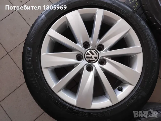 4бр. ал, джанти VW (оригинални) 5x112 , 7x16 , ET45