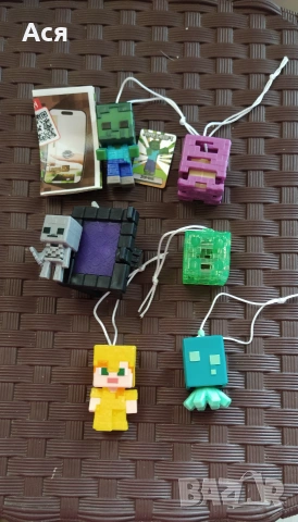 Фигури Kinder Minecraft