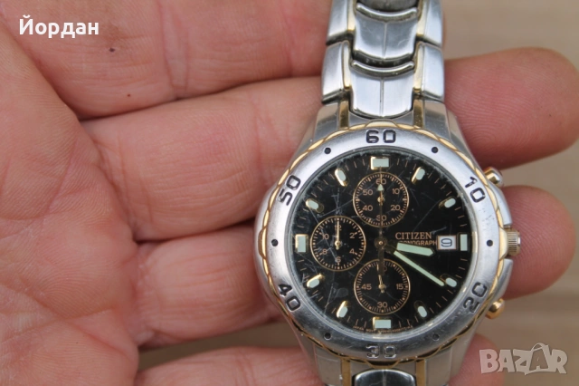 Мъжки Японски часовник ''Citizen 0510''  хронограф, снимка 2 - Мъжки - 54150053