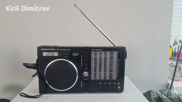 Grundig Yacht Boy 650 – всевълнов ретро радиоприемник (FM / MW / LW / SW), снимка 2 - Радиокасетофони, транзистори - 55123830