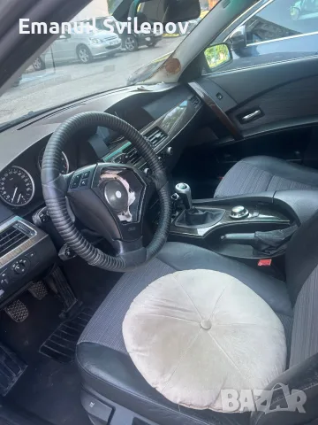 BMW E60 520i | 2.2 бензин | 170 к.с. | 2004 г.  По автомобила е извършена сериозна подмяна на части , снимка 5 - Автомобили и джипове - 55602523