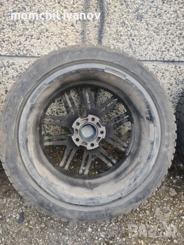 17" оригинални джанти "AEZ", свалени от Mercedes W204, 5х112, /ВАГ/, с датчици за налягане в гумите, снимка 11 - Гуми и джанти - 54990722
