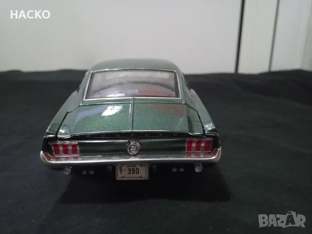 Колекционерски Модел Ford Mustang GTA Fastback 1967г. Мащаб 1:18 внос от Англия, снимка 5 - Колекции - 55314646