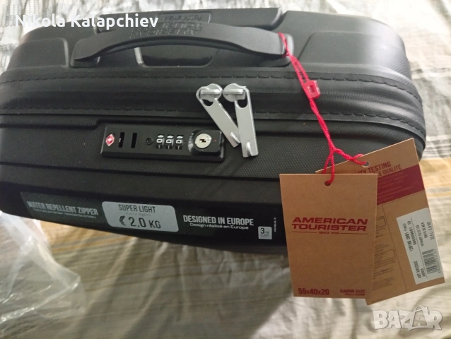 Куфър American tourister Onyx Black, снимка 2 - Куфари - 55242733
