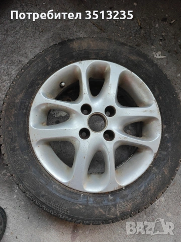 Алуминиеви джанти за Toyota Yaris / японски коли (4х100) – 4 бр. с гуми
