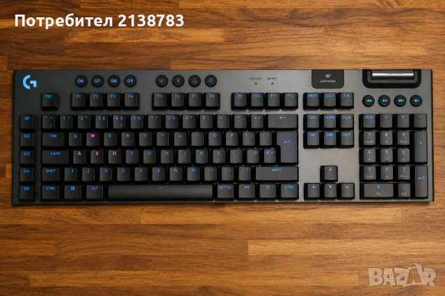 Най-висок клас Logitech G915 X - Механична, безжична геймърска