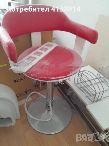 Бар стол 2 броя, снимка 5 - Столове - 54264428