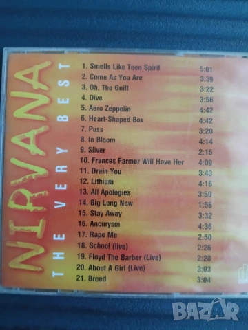 Nirvana - The very best - матричен CD диск музика, снимка 2 - CD дискове - 54100832