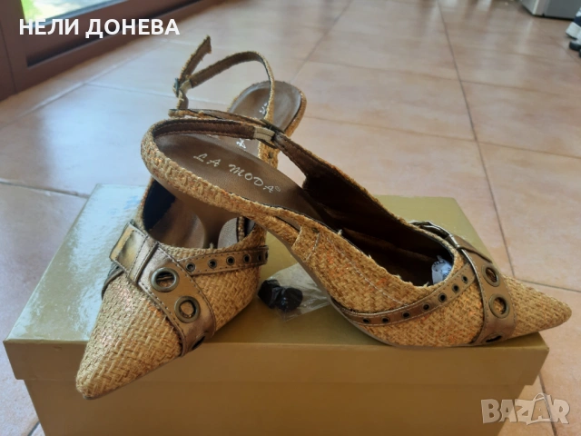 Обувки "La Moda" Италия с Красив Дизайн! № 36! НОВИ!