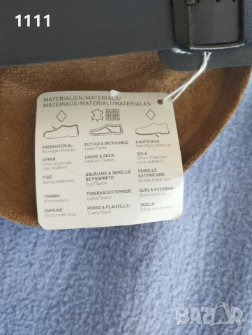 Нови мъжки чехли Birkenstock номер 48., снимка 11 - Мъжки чехли - 54772062