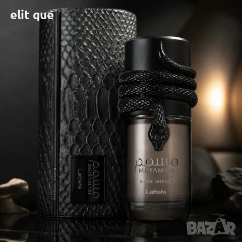 Lattafa Musamam Black Intense 100 мл – Луксозен парфюм за него и нея с дървесен аромат, уд, какао и 