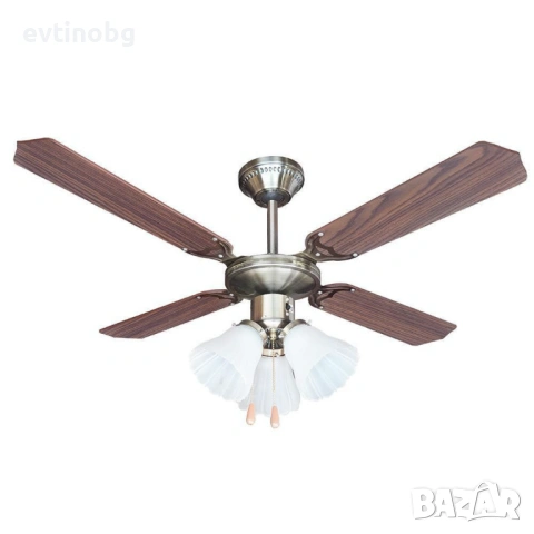 Вентилатор 42'' Muhler, таванен, осветление