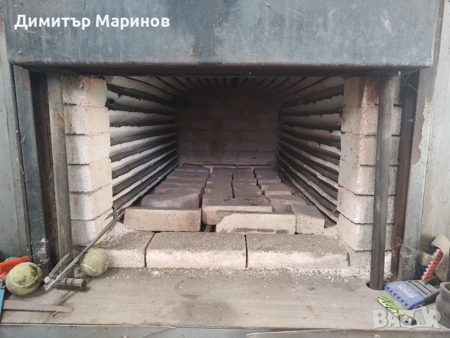 нагревна пещ до 1000гр. за термообработка и нагрев.малко ползвана., снимка 2 - Други машини и части - 55252000