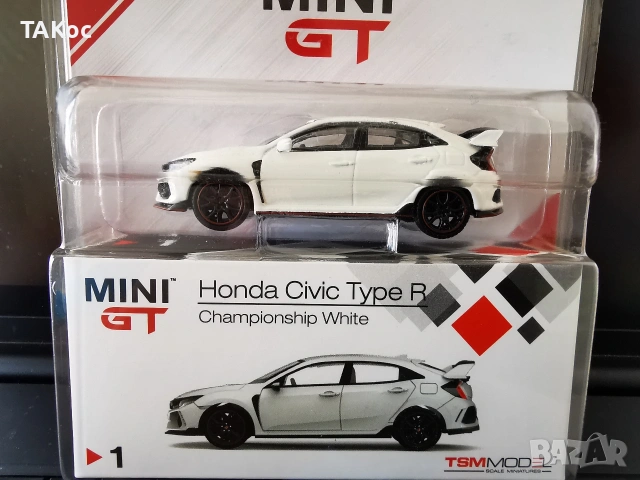 Mini GT 1:64 Honda Civic Type R FK8 #1