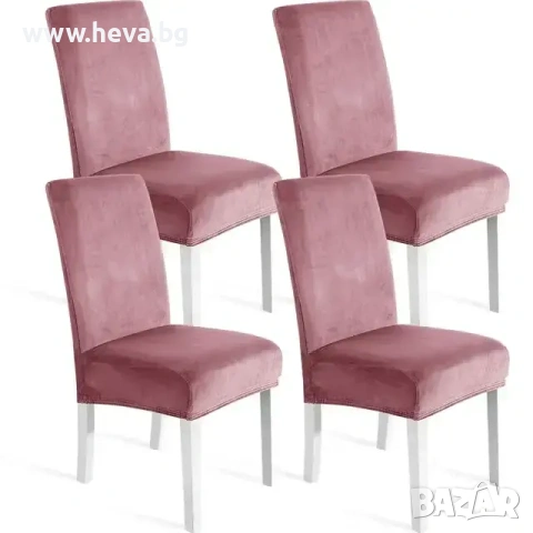 Кадифени калъфи за стол , снимка 2 - Столове - 54714289