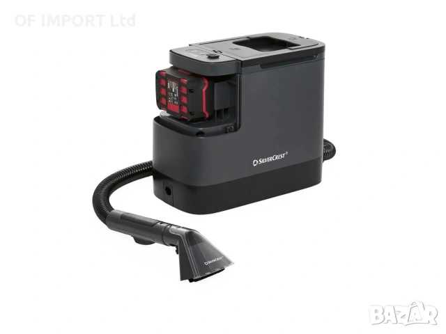 Акумулаторна Перяща Прахосмукачка за Тапицерии и Килими SILVERCREST SPRA 20 A2 с батерия 4 Ah