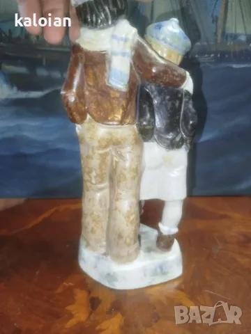 Старинна фигурка от испански порцелан, произведена от Porcelana Artística Levantina (PAL), снимка 7 - Статуетки - 55578076