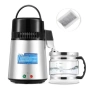 Дестилатор за вода Hanchen 750W, 4L, неръждаема стомана 304, стъклен съд, двоен бутон, снимка 1