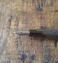 писалка HUGO BOSS Gun метал с модернизирани шарки на рибена кост, снимка 6