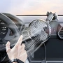 Вентилатор за кола с вакуум и регулируемо рамо – 12V (13 см), снимка 5