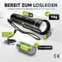 Фенер Adler Focus Rechargeable Flashlight 1000 – фенерът, който превръща нощта в ден!, снимка 4
