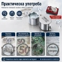 Бижутерска сгъваема мини джобна ръчна увеличителна лупа 30X злато часовникари бижута професионална, снимка 7