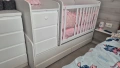 БЕБЕШКА КОШАРА ИЗИ БЯЛА С ГОЛЯМ ПОВИВАЛНИК, снимка 1