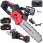 Акумулаторна резачка с 2 батерии 1200W 30см, снимка 1