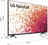 LG NanoCell 43NANO756PR Smart TV 4K LED Ultra HD 43”, снимка 3
