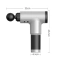 Масажиращ уред/масажор 4в1 , Fascial Gun , снимка 2