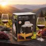 Стъклен диспенсър за напитки 8L, с кран и бамбукова поставка, снимка 5