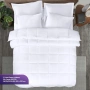 Utopia Bedding завивка 180x200см 370 GSM бяла, снимка 2