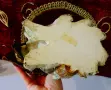 Фигура Бухал,Сова с поставка,бижутерка. , снимка 8