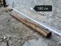 Старинна Автентична Дървена Трирога Вила За Сено. / 180 см. / НОМЕР 1507. , снимка 7