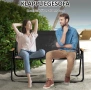 Двуместна сгъваема къмпинг пейка Outsunny, снимка 7