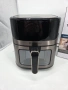 Чисно нов Фритюрник с горещ въздух Black & Decker BXAF6500E, черно-сребрист, 1600 W, 6,5 л, снимка 2