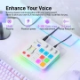 Maono аудио миксер интерфейс професионален, Bluetooth 48V, RGB за стрийминг, подкасти, гейминг, снимка 1