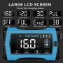 Ново Универсално зарядно за акумулатори кола мотор лодка LCD 16A, снимка 5