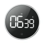 Дигитален кухненски таймер с LED дисплей до 99 мин – Аларма 90dB, магнит, голям екран 10244, снимка 7