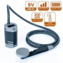 Портативен къмпинг душ с електрическа помпа и акумулаторна батерия 5000 mAh (5V), снимка 2